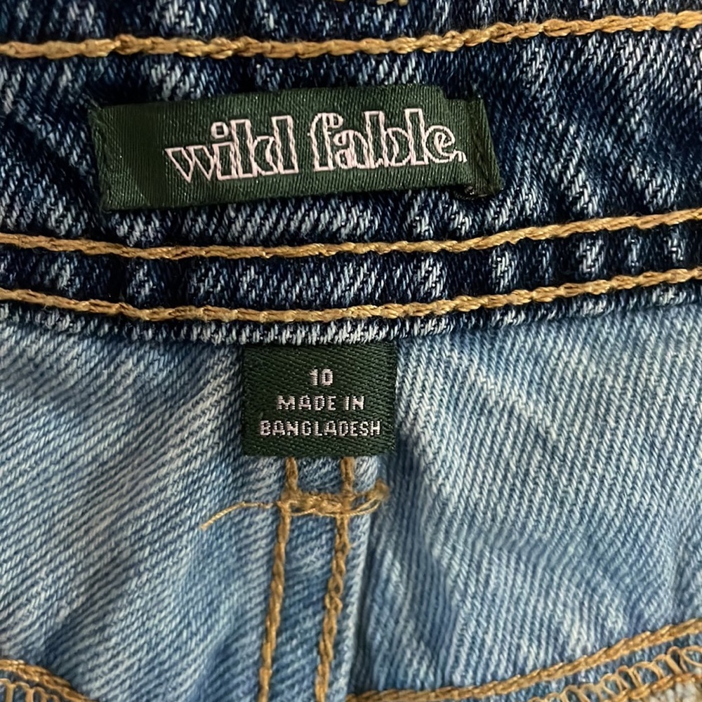 Wild Fable ColorBlock Jean Shorts - Picture 4 of 6